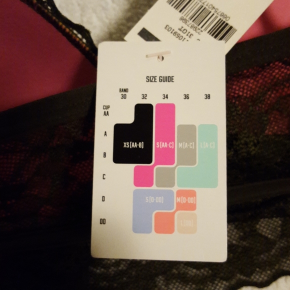 PINK lightly lined bra - Picture 3 of 5